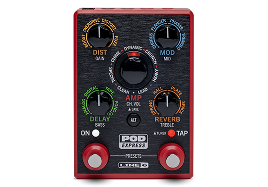 POD Express Guitar amp and effects processor