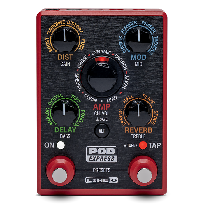 POD Express Guitar amp and effects processor pedal